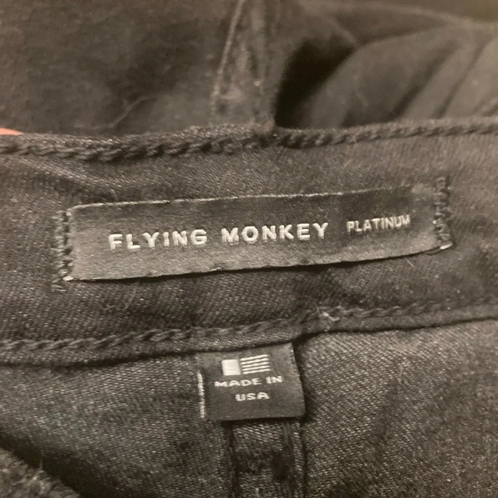 Flying Monkey High Rise Black Jeans - Picture 2 of 4